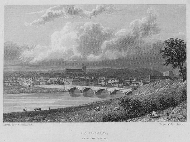 Carlisle, du nord (gravure) - William (after) Westall
