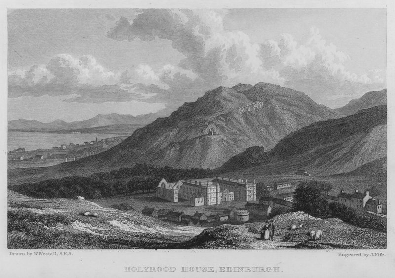 Holyrood House, Édimbourg - William (after) Westall