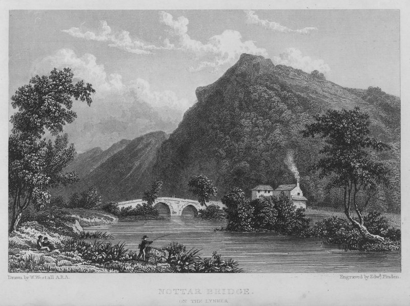 Pont de Nottar, sur le Lynher - William (after) Westall