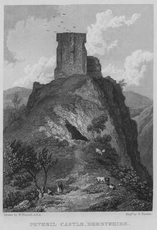 Château de Peveril, Derbyshire - William (after) Westall