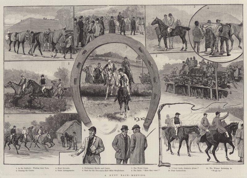 Une Course de Chasse - William Barnes Wollen