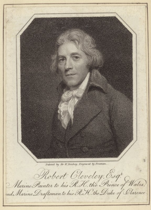 Portrait de Robert Cleveley - William Beechey
