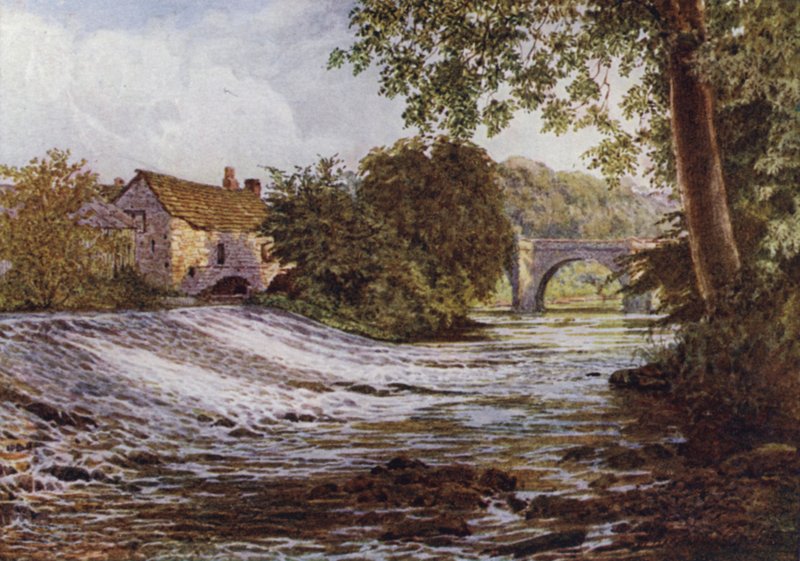 Sur la Derwent, Baslow - William Biscombe Gardner