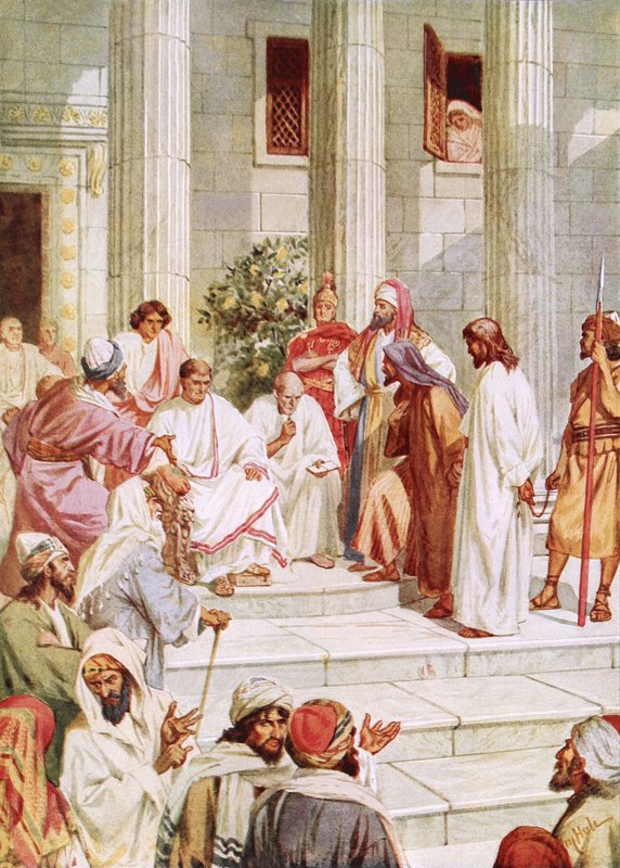 Jésus présenté devant Pilate - William Brassey Hole