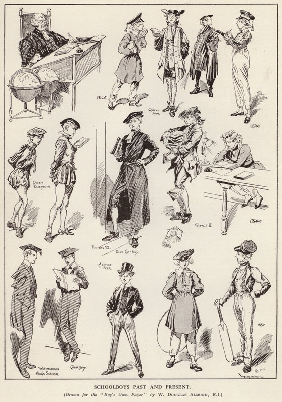 Écoliers à travers les âges - William Douglas Almond