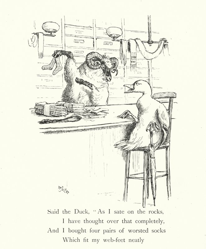 Le canard et le kangourou (gravure) - William Foster