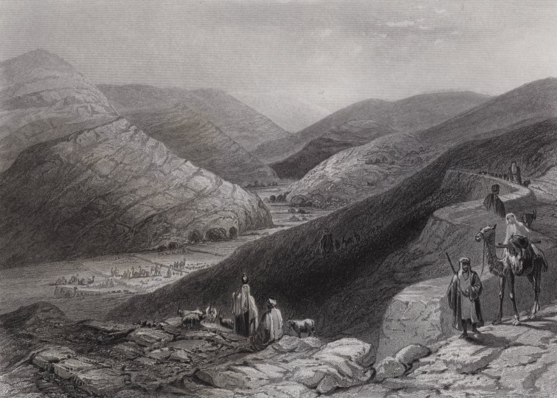 Etham, près de Bethléem (gravure) - William H. Bartlett