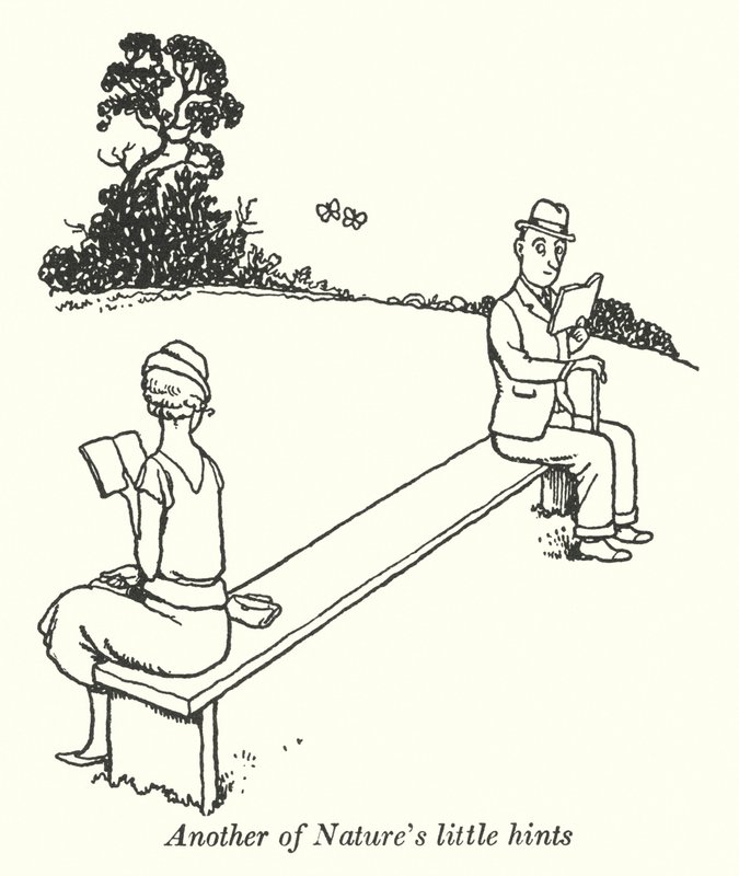 Un autre petit indice de la nature (lithographie) - William Heath Robinson
