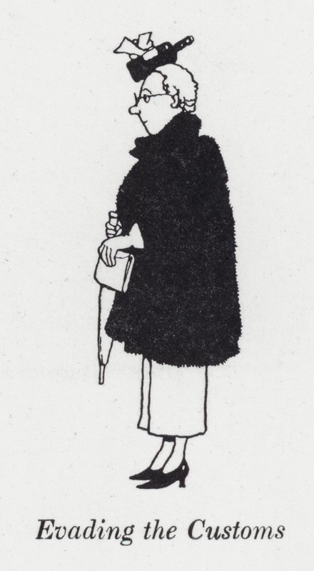 Éviter la douane - William Heath Robinson