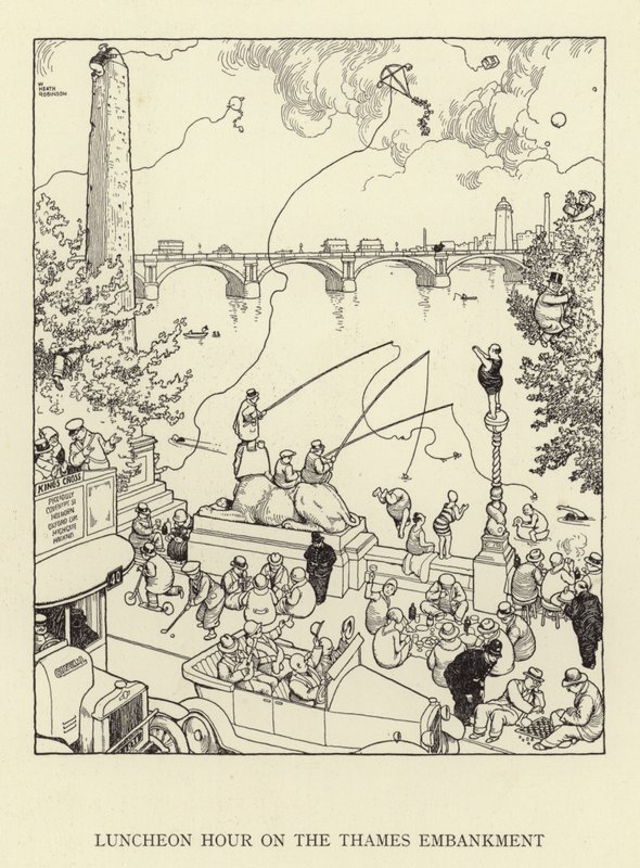 Heure du déjeuner sur l