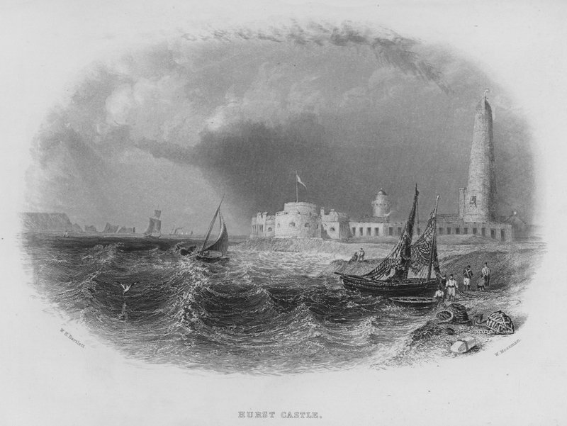 Château de Hurst - William Henry Bartlett