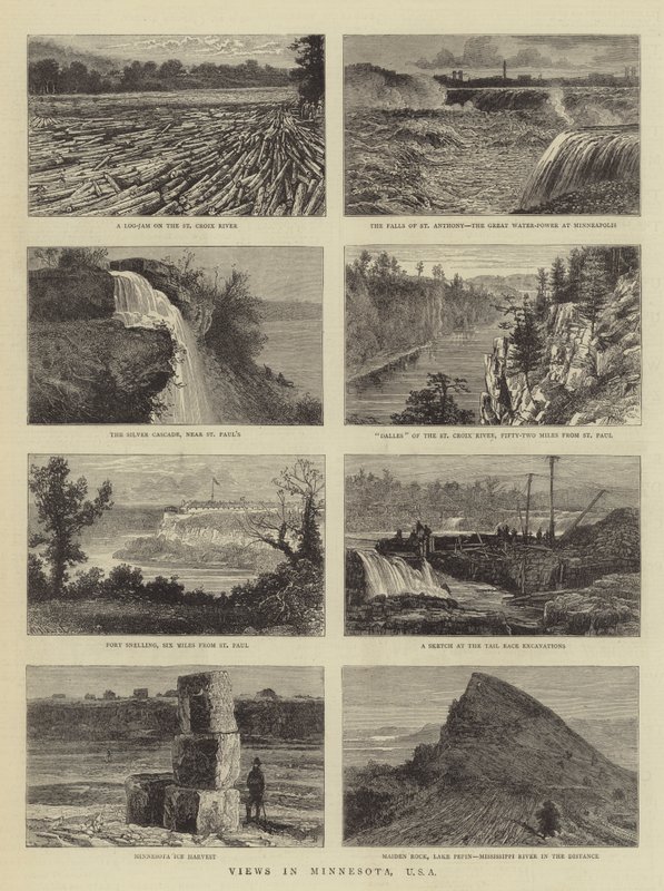 Vues du Minnesota, USA - William Henry James Boot