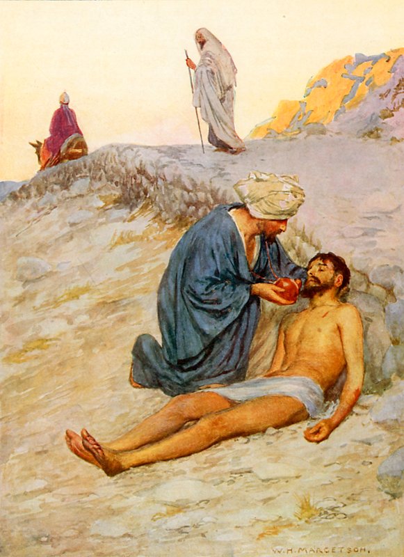 Le Bon Samaritain - William Henry Margetson