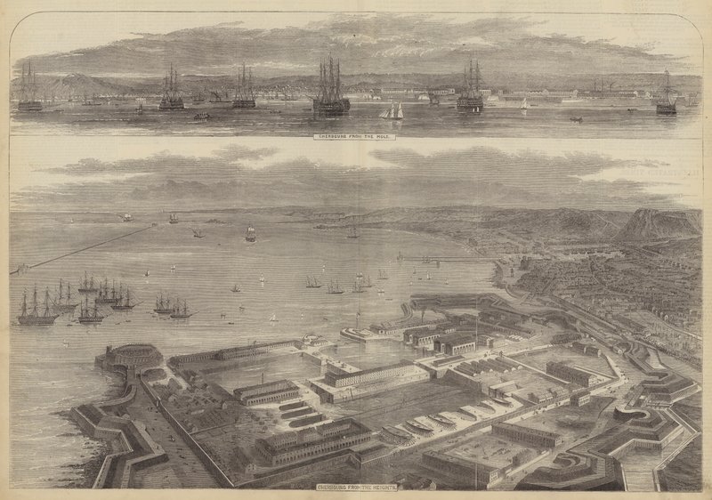 Croquis de Cherbourg - William Henry Prior