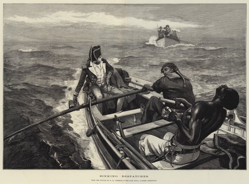 Envoi de dépêches - William Heysham Overend