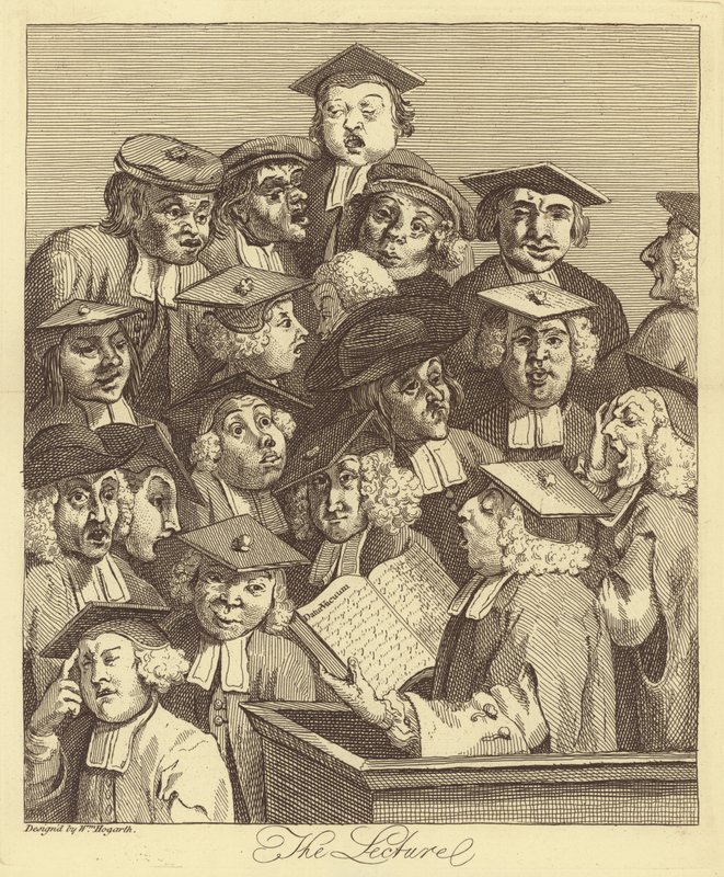 La Conférence - William Hogarth