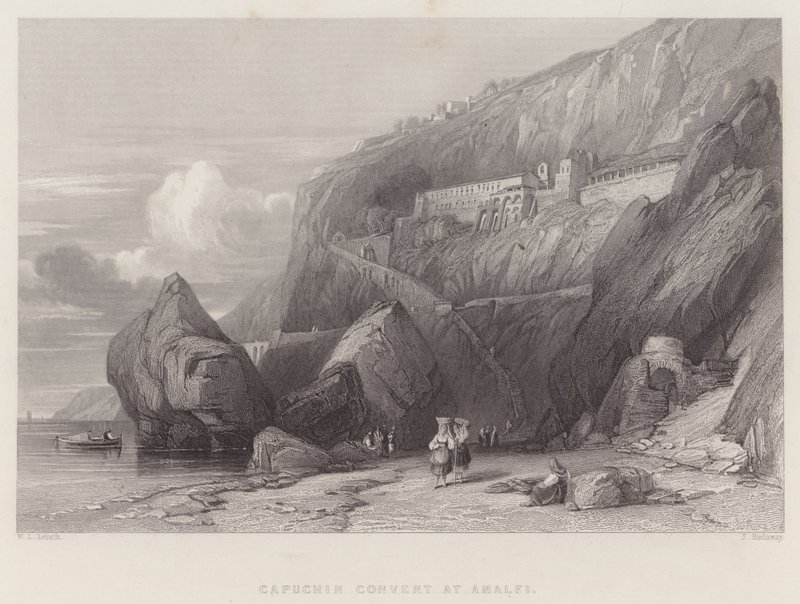 Couvent des Capucins à Amalfi - William Leighton Leitch