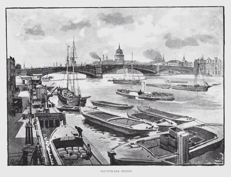 Southwark Bridge - William Luker