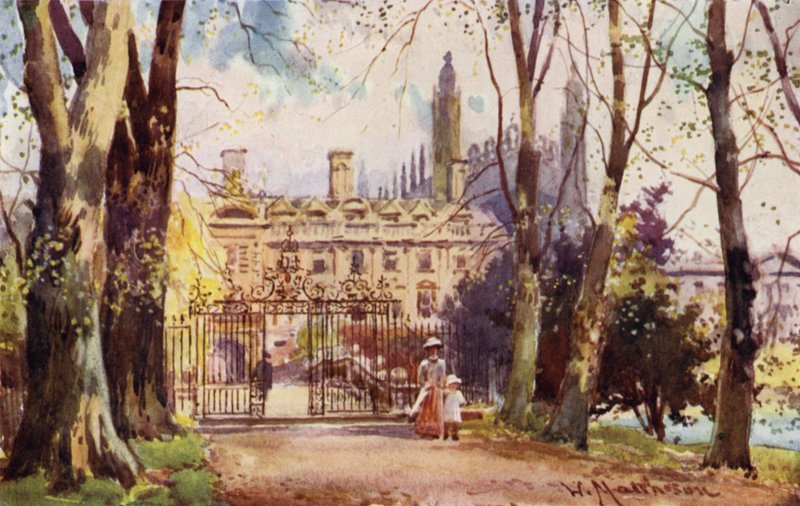 Clare College et Pont depuis l