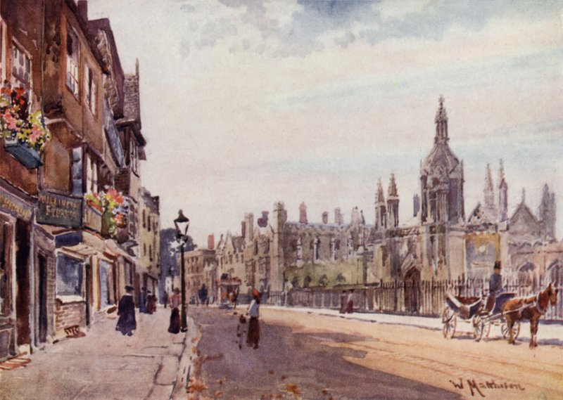 Porte de Kings College, Kings Parade - William Matthison