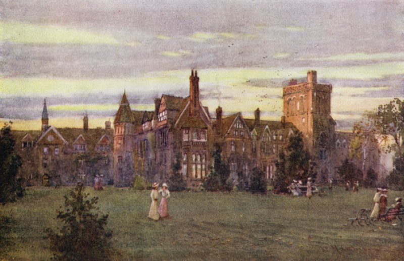 Girton College, soir - William Matthison