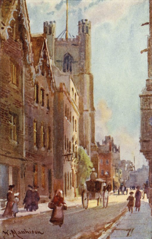 Great St Marys, depuis Trinity Street - William Matthison