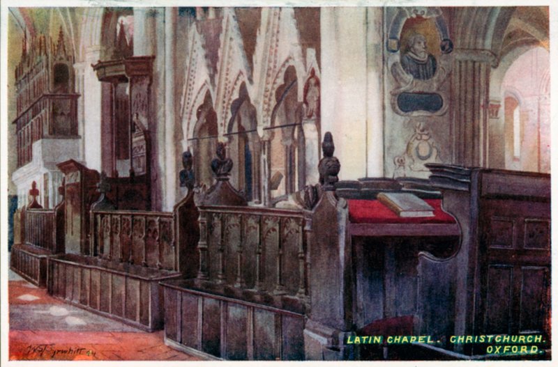 Chapelle latine, Christchurch Oxford - William Matthison