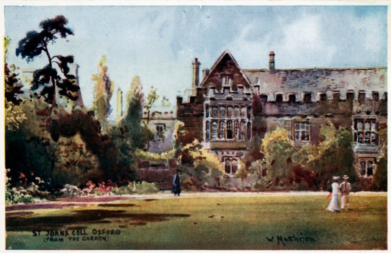 Collège Saint-Jean, depuis le jardin - William Matthison
