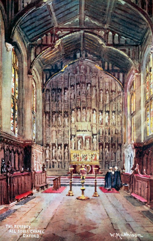 Le retable, chapelle All Souls, Oxford - William Matthison