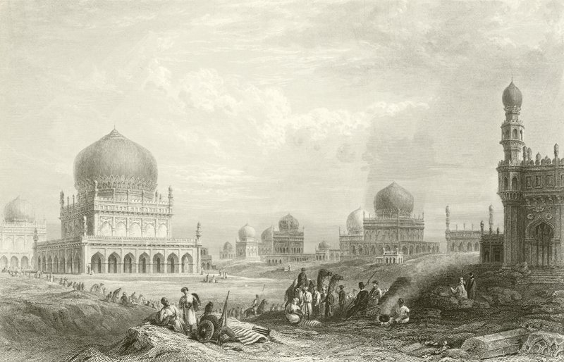Tombeaux des rois de Golconde - William Purser
