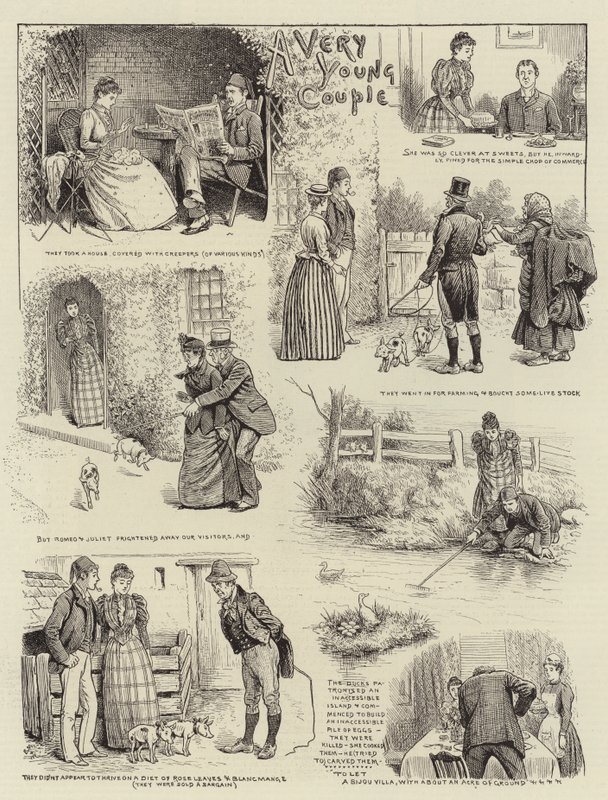 Un très jeune couple - William Ralston