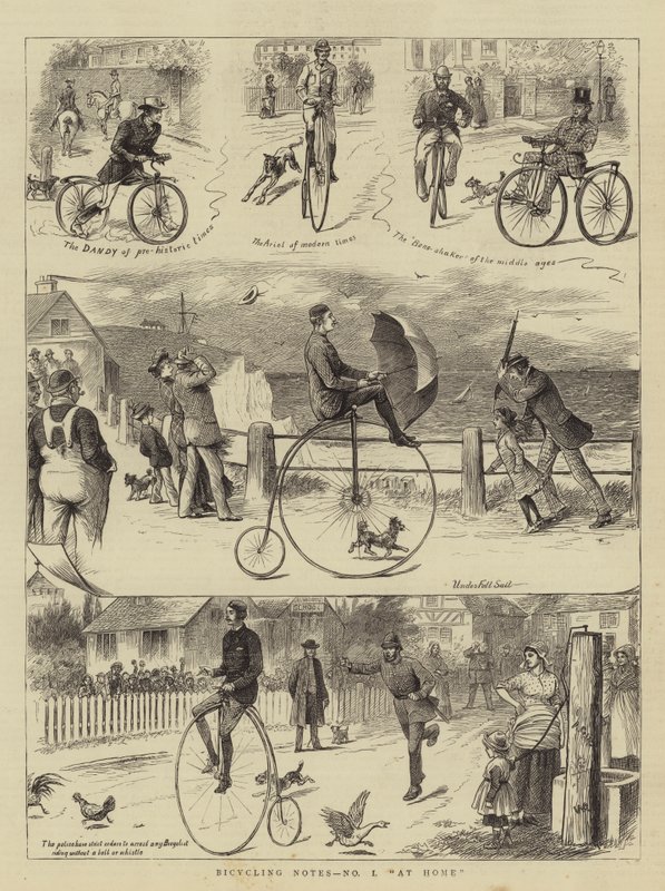 Notes sur le cyclisme, n° I, à la maison - William Ralston