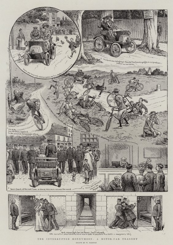 La lune de miel interrompue, une tragédie en voiture - William Ralston