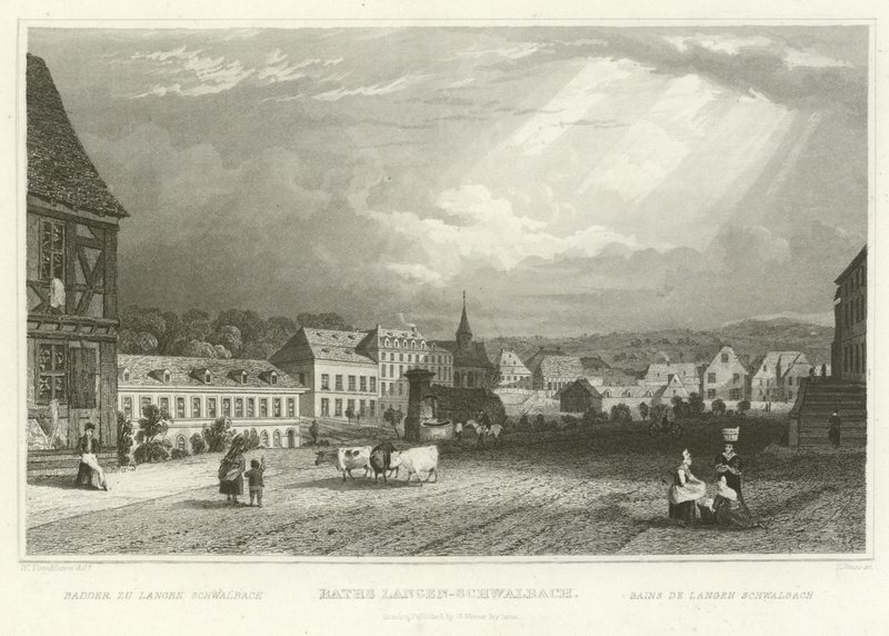 Bains de Langen-Schwalbach - William Tombleson
