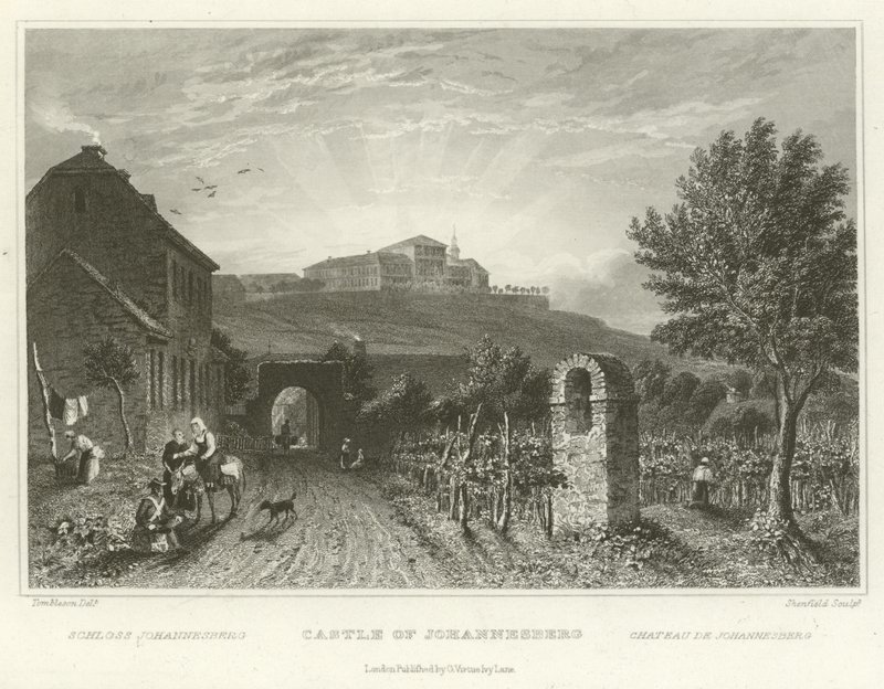 Château de Johannesberg - William Tombleson