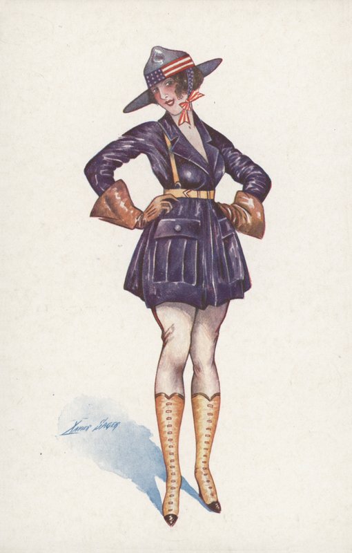 Fille américaine - Xavier Sager