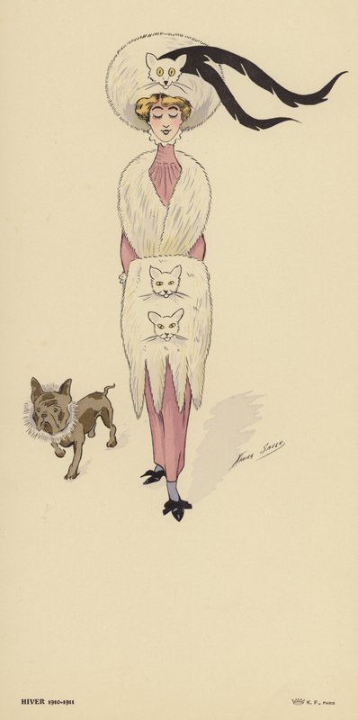 Modes hiver 1910-1911 - Xavier Sager
