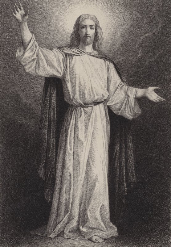 Jésus-Christ - after Albert Robida