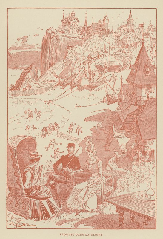 Plouhic dans la gloire - after Albert Robida