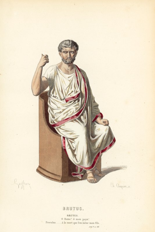 Brutus - after Edmond A.F. Geffroy
