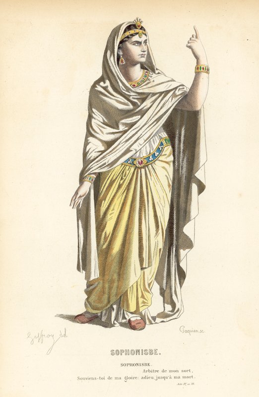Sophonisbe - after Edmond A.F. Geffroy