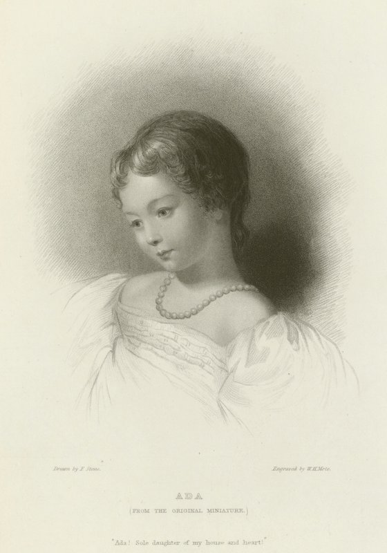 Ada Lovelace - after Frank Stone