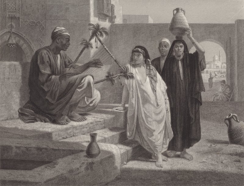 Musique orientale - after Frederick Goodall