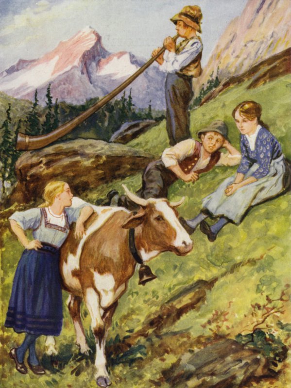 Un été suisse - after Gordon Frederick Browne