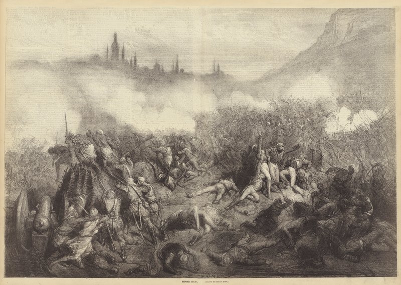 Devant Delhi - Gustave after Dore