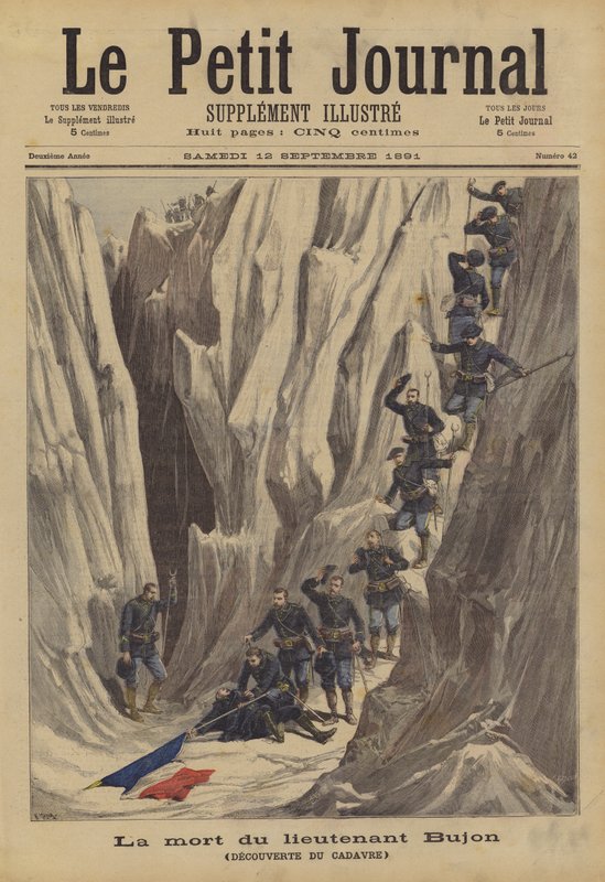 La mort du lieutenant Bujon - after Henri Meyer