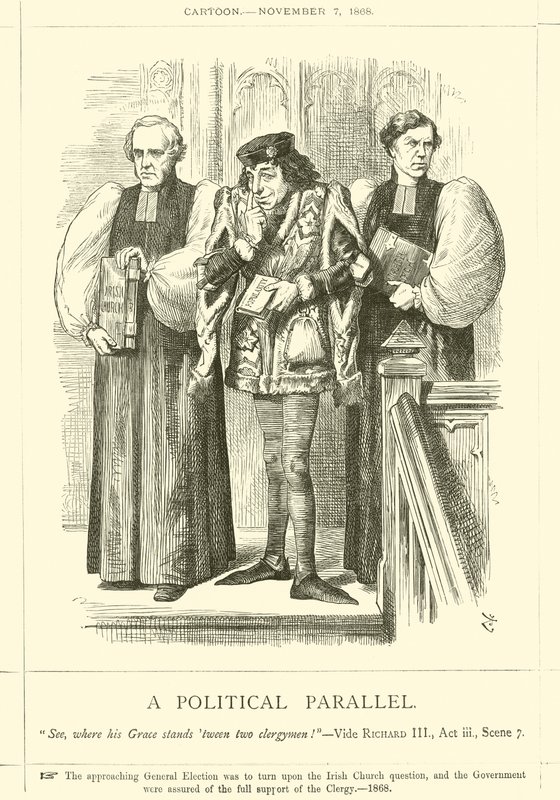 Un parallèle politique - after John Tenniel