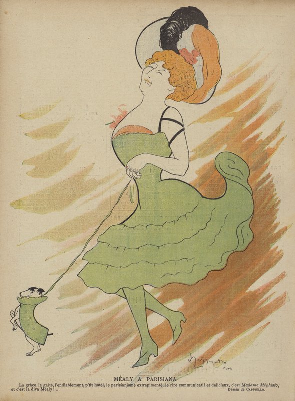 Illustration pour Le Rire - after Leonetto Cappiello