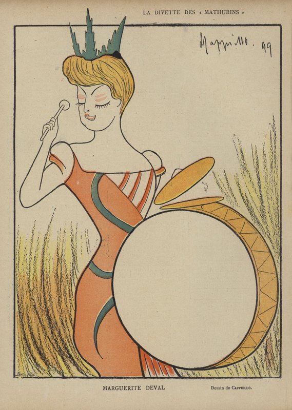 Illustration pour Le Rire - after Leonetto Cappiello