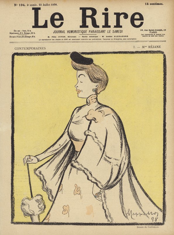 Illustration pour Le Rire - after Leonetto Cappiello